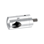 Querstabhalter für 90° Außenecke/Innenecke, Anschluss Ø42,4 mm für Stab Ø12 mm