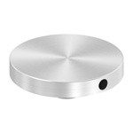 Edelstahl Schraubplatte Ø60mm mit M12 Gewinde
