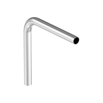 V2A Rohrbogen 90° mit Bogenauslauf ca. 200 mm