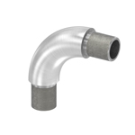 Edelstahl Rohrbogen 90° V2A zum Einstecken