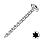HECO-TOPIX-plus Tellerkopf-Schraube 10x120mm, T40, VG, A2, Inhalt: 50 Stck.