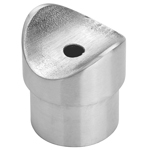 Adapter für Rundrohr Ø33,7-48,3mm aus V4A Edelstahl