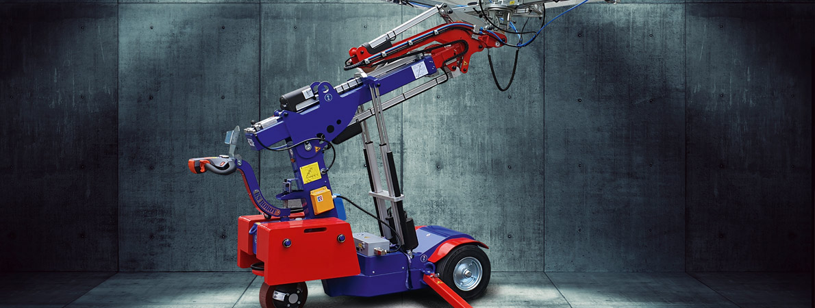 Glasroboter für Glasmontage | Einsatz & Vermietung