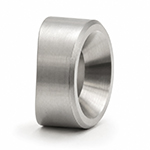 Distanzhülse aus Edelstahl Senkbohrung Anschluss Ø42,4mm