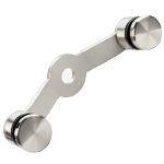 V2A Punkthalter Spider 2-Arm, Glas 6-12,76mm