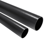 Rundrohr Ø42,4x2mm Schwarz PVD Edelstahl V2A 3000mm